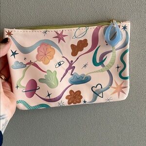 FREE WITH 5/$20 MAKEUP PURCHASE! Pink and Blue Cosmetic Case